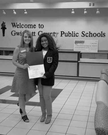 Jordan Johnson named GCPS Student Entrepreneur of the Year
