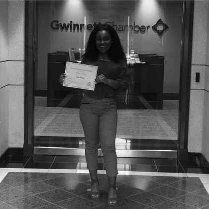 Jordan Johnson named Teen Entrepreneur of the Year, Gwinnett County